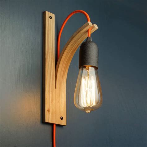 wall mount hanging light bracket